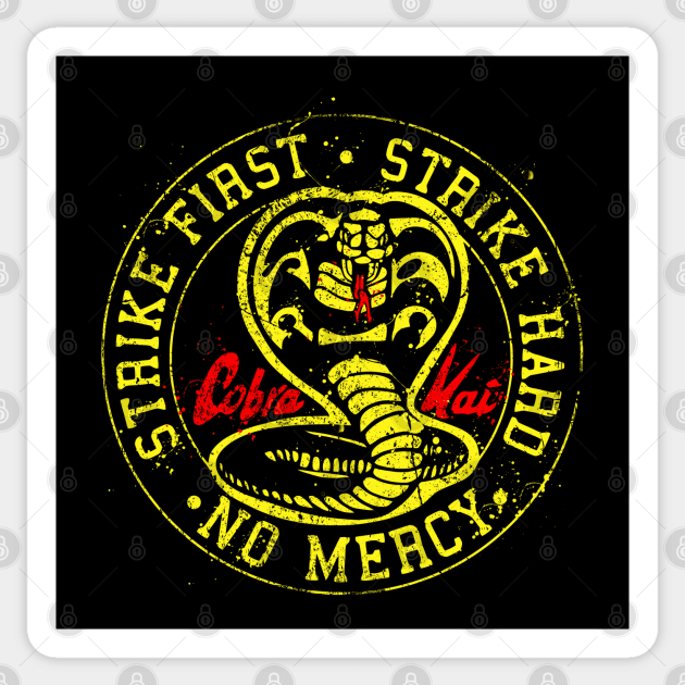 COBRA KAI - version 1 Sticker by berserk